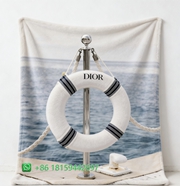 Dior Throw Blankets